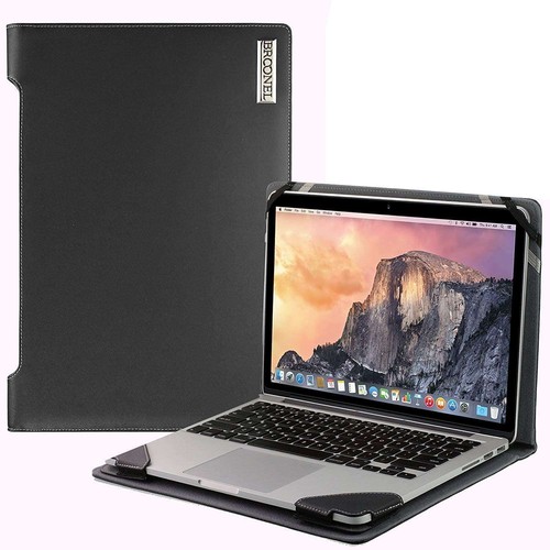 Broonel black laptop - black,