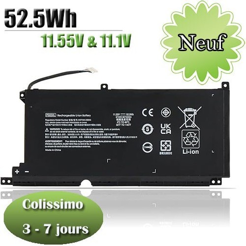 Pg03xl batterie pour - batterie, hp